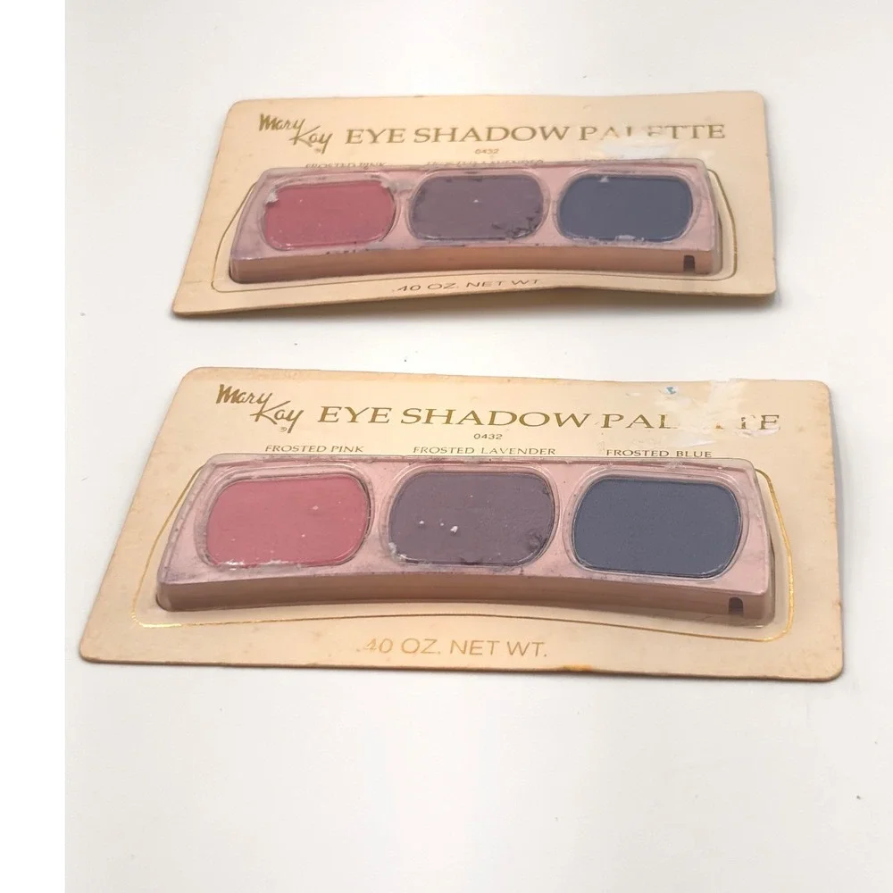 Vintage NWT Mary Kay Eye Shadow Palette Frosted Pink Frosted‎ Makeup 0432